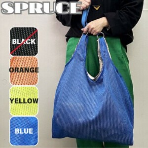 【SPRUCE】≪在庫あり3色≫ A4 メッシュ 5WAY｜シャブラ5WAYトート（251017）