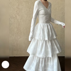 Casual Dress Long Dress V-Neck [S/S NEW]