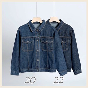 20719　売れ筋デニム素材　ジャケット　レディス