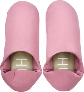 HUG バブーシュスリッパ ポーチ付き PINK A565PK