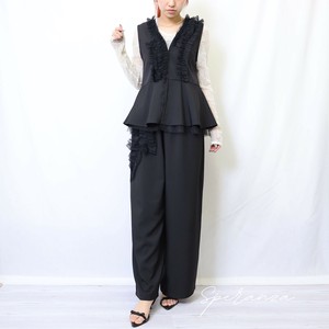 【Web限定価格】チュールフリルベスト　セットアップ対応