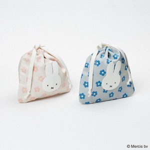 MIFFY FACE FLOWER ワッペン巾着