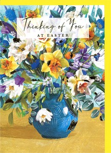 Greeting Card Blue Flower Star Message Card [2025 NEW]