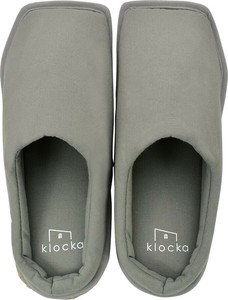 klocka おそうじスリッパ M GRAY A606GY