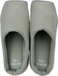 klocka おそうじスリッパ L GRAY A607GY