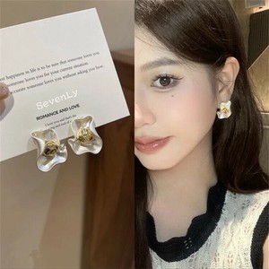 ユニーク 金属ピアス 耳飾り ピアス「2025新作」