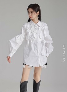 新作 トップス ブラウス 白「2025新作」