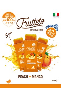 【NEW】FRUTTETO ピーチ＆マンゴー(5個入り)  アイスキャンディー