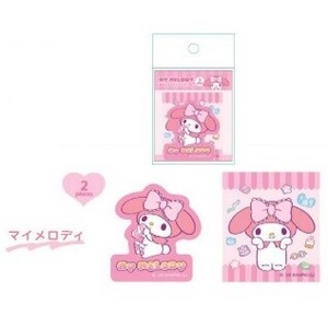サンリオキャラクターズ ホログラムクリアステッカー（マイメロディ）