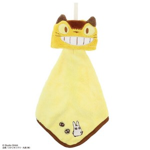 スタジオジブリ　となりのトトロ ネコバスフェイス マイクロループタオル