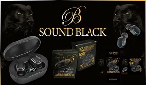 SOUND-BLACK  ミニミニパッケージワイヤレスイヤホン　サウンドブラック