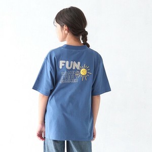 Kids' Short Sleeve T-shirt Back Print T-Shirt Casual