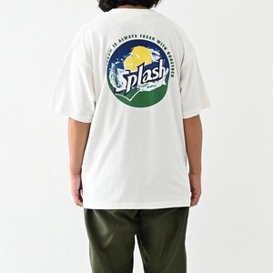 【25SS新作】splash Tシャツ　メンズサイズ　春夏新作　親子コーデ　おそろコーデ　リンクコーデ