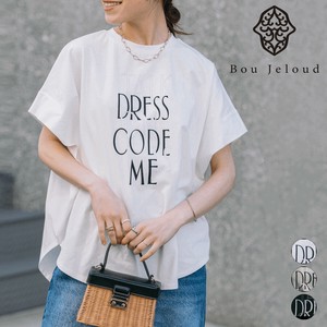 【2025新作】スムースDRYカットロゴプルオーバー◇プレーティング天竺を使用したロゴTシャツ