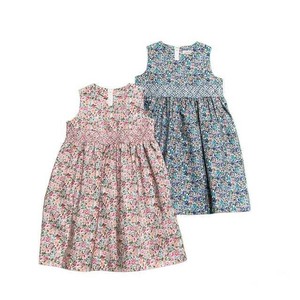Kids' Casual Dress Floral Pattern 80 ~ 140cm Made in Japan