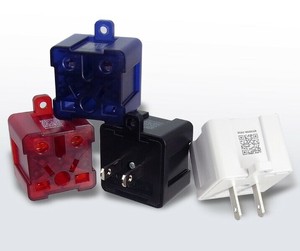 訪日外国人向け  Ren!con Aタイプ 変換アダプター 13A PSE取得商品 RW125