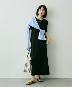 カップ付バックデザインサーマルワンピ