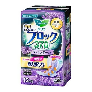 【医薬部外品】ロリエ　朝までブロック　370　ラベンダーの香り 12個