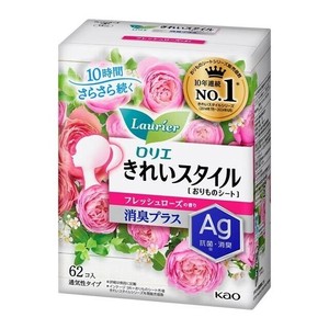 【医薬部外品】ロリエ　きれいスタイル　フレッシュローズの香り　消臭プラス 62個