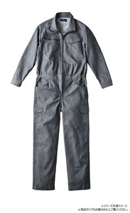 クレヒフク ストレッチツナギ  ブラック  3L  114