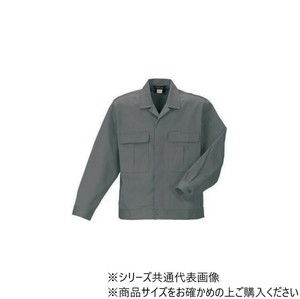クレヒフク 耐酸ジャンパー  グレー  L  5000