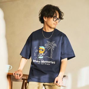 ★6つの機能素材★フロントオジ刺繍Tシャツ(4月納品)【2025年盛夏新作商品】
