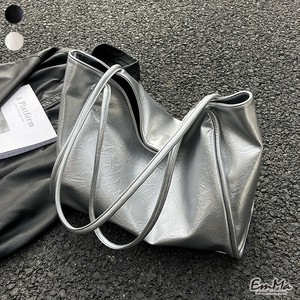 ワンショルダーバッグ PU 光沢 大容量 カジュアル ハンドバッグ  【2025SS】 WU2326