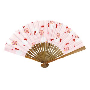 HAMAMONYO Japanese Fan Folding Fan Tenugui 20cm