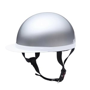 ユニカー工業 ヘルメット ベーシックスタイルハーフ シルバー BH-01S