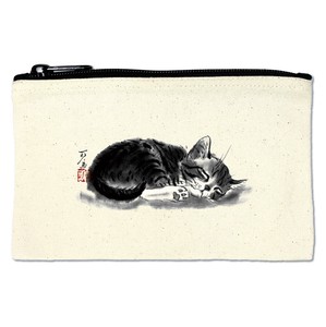 Pouch Small Canvas Flat Pouch Small Case Cosmetic Storage Case [2025 NEW]