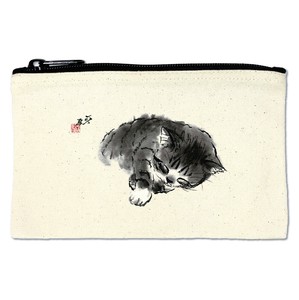 Pouch Small Canvas Flat Pouch Small Case Cosmetic Storage Case [2025 NEW]
