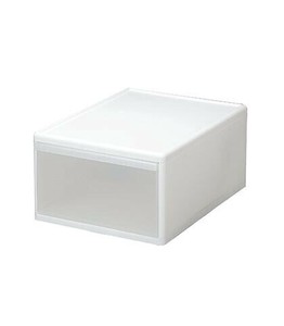 吉川国工業所　収納ケースワイドM　ホワイト　MOS-03