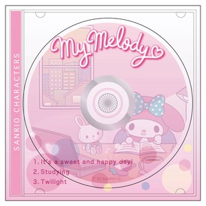 便条本 CD封面风格 My Melody美乐蒂 Sanrio三丽鸥 T'S FACTORY
