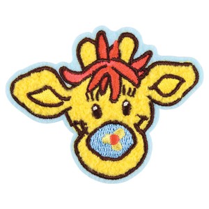 スージー・ズーモコモコ刺繍ステッカー　パッチズ