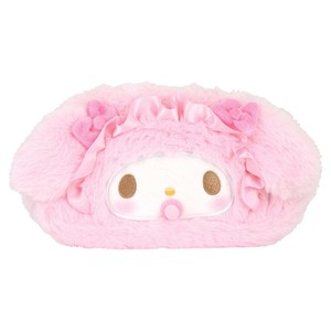 【6月入荷予定】サンリオぬいぐるみフェイスポーチ　ベビー／マイメロディ