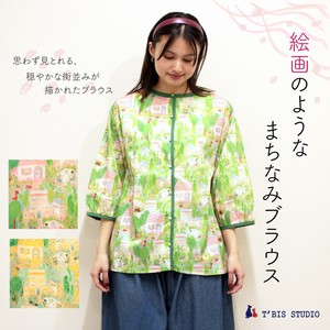 衬衫 7分袖 衬衫