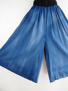 「BOIL LAWN DENIM」ガウチョパンツ2025春夏新作