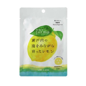 化妆水 柠檬 濑戶內 贴片式面膜 1张 日本制造