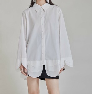 Button Shirt/Blouse Ladies fashion Spring