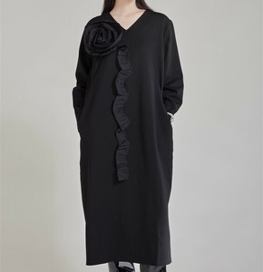 Casual Dress Ladies fashion V-Neck Spring