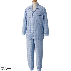 大きめボタンパジャマ（紳士）