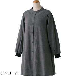 前開きロング丈スモック(婦人)