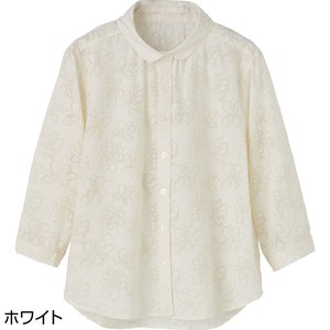 7分袖オパールブラウス(婦人)