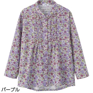 ワンタッチテープピンタックブラウス(婦人)