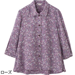 7分袖ワンタッチテープブラウス(婦人)