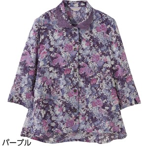 7分袖ワンタッチテープブラウス(婦人)
