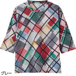 6分袖ゆったり快適Tシャツ(婦人)