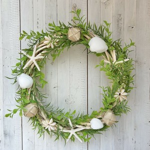 Artificial Plant Wreath Aloha