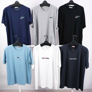 T-shirt T-Shirt Short Sleeve Men's Cut-and-sew 4-colors