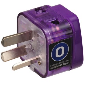 海外用途 電源変換アダプター エレプラグW (Oタイプ) RW-D006N